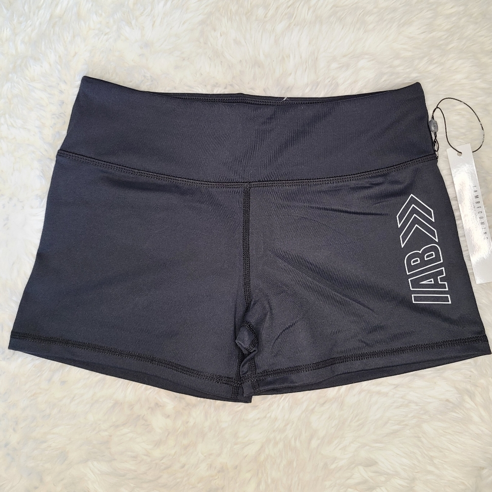 IAB MFG I Am Becoming Booty Yoga Biking Bike Work out Workout Pole Dance Shorts